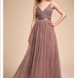 BHLDN Avery Dress - Violet Grey - Sz 6